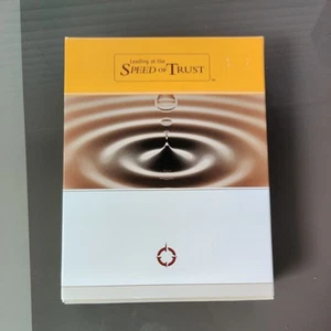 Franklin Covey Leading at the Speed of Trust DVD Book Kit - Picture 1 of 1