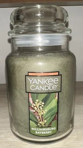 Yankee Candle WILLIAMSBURG BAYBERRY 22 oz LGE JAR FAVORITE HOLIDAY SCENT RARITÄT - Bild 1 von 2