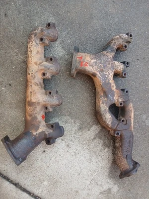 CHEVY GMC 6.5 Turbo Diesel * Conjunto Coletor de Escape com Parafusos 6.5l Detroit Diesel * - Imagem 1 de 4