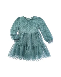 Mayoral Jade Polka Dot Tulle Dress - Picture 1 of 3