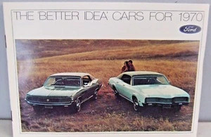 Ford 1970 accionistas folleto Maverick Mustang Cougar Thunderbird precios NUEVO  - Imagen 1 de 1