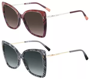Missoni Women's Fabric Embedded Cat Eye/Butterfly Sunglasses - MIS0083S - Italy - Picture 1 of 6