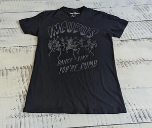 T-Shirt Incubus Größe S schwarz Dance Like You’re Dumb Skeletons 2015 Konzert - Bild 1 von 5