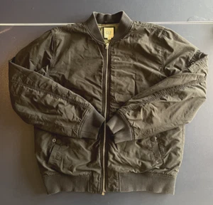 GAP Black Bomber Full Zip Jacket (Medium) - Picture 1 of 7