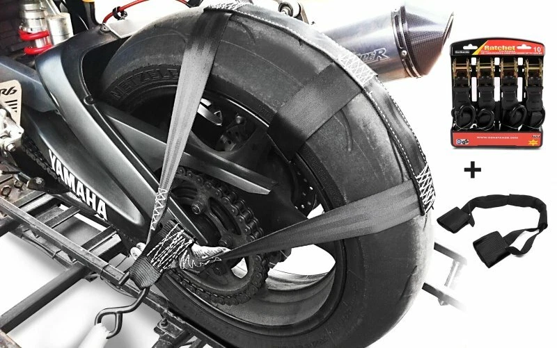 Set Sangles roue arrière guidon pour BMW R 1200 GS / Adventure - Imagen 1 de 4