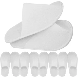 12 Pairs Of Guest Disposable Slippers Outdoor Slippers For Guests Home - Picture 1 of 12