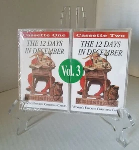 The 12 Days In December World's Favorite Carols 2 New Sealed Cassette Vol 3 - Picture 1 of 5