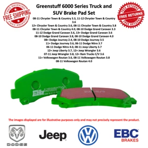 EBC Greenstuff Brake Pad Set Front For Dodge / Jeep / Volkswagen / Chrysler - Picture 1 of 5