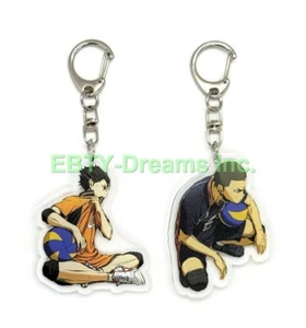 2er Set Haikyuu Anime Acryl Schlüsselanhänger Yuu Nishinoya, Ryunosuke Tanaka v2 - Bild 1 von 2