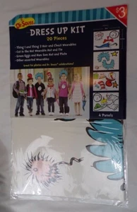 DRESS UP KIT: Dr. Seuss (20 Piece Set) NEW Cat in the Hat, Thing 1 & Thing 2 - Picture 1 of 5