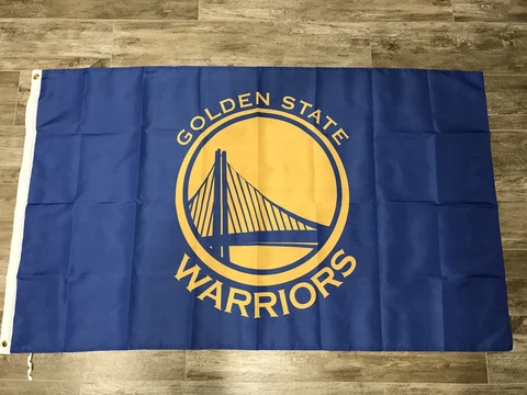 Golden State Warriors 3x5 Feet Banner Flag NBA Ships Same Day From Ca Champions Cover