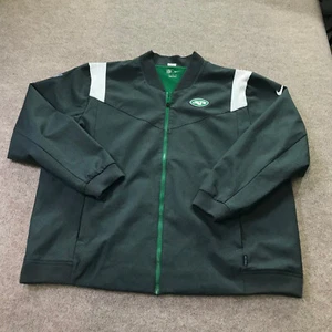 New York Jets GM Joe Douglas Team Issue Jacket Mens 3XL XXXL On Field Full Zip - Picture 1 of 13