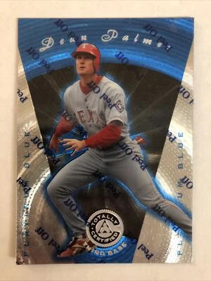 1997 PINNACLE TOTALLY CERTIFIED DEAN PALMER PLATINUM BLUE #'D 1999 - Image 1 of 2