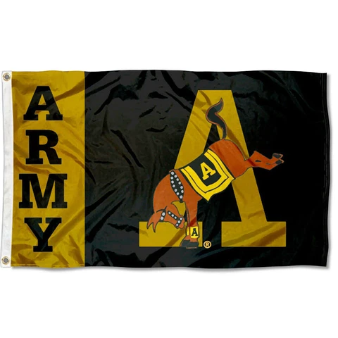 West Point Mule Black Knights Army 3' x 5' Flag Cover