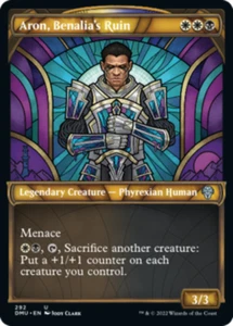 Aron, Benalia's Ruin - Showcase X4 (Dominaria United: Alternate Frame (2022)) MT - Bild 1 von 1