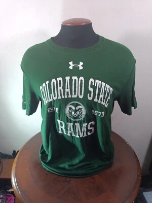 Colorado State Rams T-shirt Men's Small Loose Under Armor Heat Gear... - Image 1 of 4