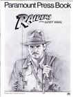 Livre de presse vintage 1981 RAIDERS OF THE LOST ARK Paramount - 20 pages non coupées