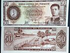 Paraguay Billet 50 Guaranies 1963 P197   UNC NEUF M38A