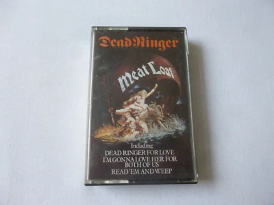 MEAT LOAF ~ DEAD RINGER ~ EPIC UK CLASSIC ROCK CASSETTE TAPE ~ BLUE TEXT - Image 1 of 4
