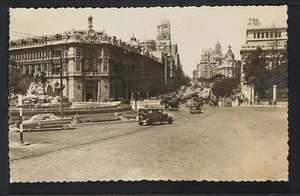 3145.-MADRID -Cibeles y Banco de España (FOTO) - Picture 1 of 2