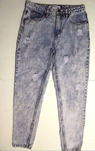 ANGEL PREMIUM LEJÍA LAVADO AZUL DESGASTADO MUJER JEANS TALLA 5 W 28 L 29 USADO EN EXCELENTE ESTADO - Imagen 1 de 8