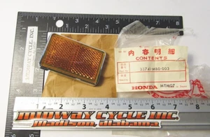 HONDA VF700 NEW FRONT LEFT REFLECTOR 33741-MB0-003 VF 700 1100 MAGNA SABRE lm - Picture 1 of 7