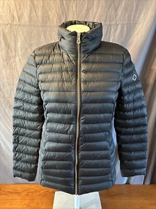 Kate Spade Down Puffer Hooded Jacket Women’s Size XS Coat Black Lightweight - Picture 1 of 16