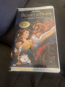 UNOPENED COLLECTORS *RARE* Disney's Beauty and the Beast PLATINUM Edition VHS - Picture 1 of 7