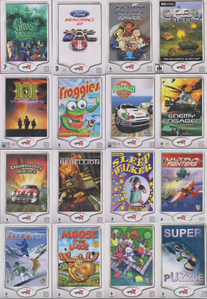 PC CD Rom Games by Grabit --- Select A Title --- Brand New / Sealed PC Games - Image 1 of 1