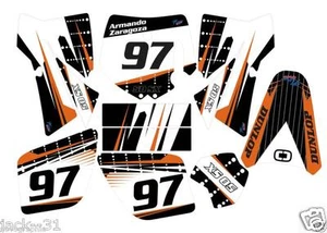 VINYL Racing KTM SX50 SX 50 XC Adventurer Jr Sr Motocross Graphic Kit 2002 2008 - Picture 1 of 5