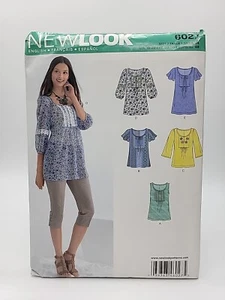 Simplicity New Look Shirt Pattern 6027 Boho Hippie Earthy Tunic Sz 10-22 New - Picture 1 of 2