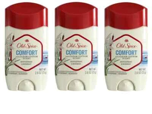 (3) Old Spice Antiperspirant Deodorant Comfort Clean Cotton 2.6oz Exp 08/2026 - Picture 1 of 6
