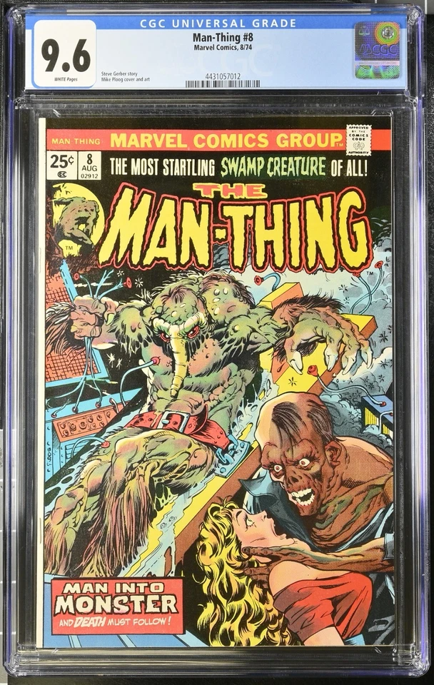 Man-Thing #8 (Marvel Comics August 1974)