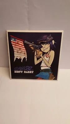 VERY RARE!!! UK CD 1 TRACK PROMO OF... "DIRTY HARRY" BY THE GORILLAZ - Image 1 of 3