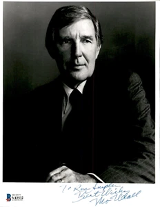 Morris Udall Signed Arizona Congress 7x9 Photo Beckett COA Personalized To Ron - Picture 1 of 1