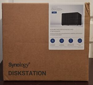 Synology DiskStation DS1520+ 5-bay Diskless NAS (8GB DDR4, Black)