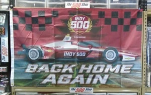 2022 Indy 500 Event Collector Flag 3' x 5' Banners Indianapolis Back Home Again - Picture 1 of 12