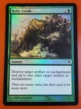 1x Relic Crush | FOIL | Zendikar | MTG Magic Cards