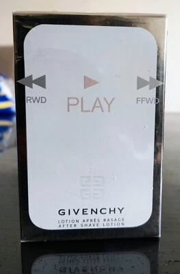 Loción para después del afeitado Givenchy Play descontinuada para hombres 100 ml 3,4 fl oz nueva en caja Foto 1 de 4