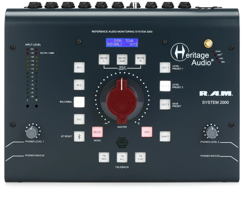 Heritage Audio RAM System 2000 Desktop Monitoring System with Bluetooth - Image 1 of 1