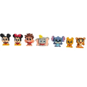 Disney Doorables Series 12 Pixel Perfect8-Bit Special Edition Set of 7 - Picture 1 of 2