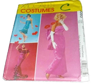 Marilyn Monroe Bombshell Flamenco Dance Flapper Costume Sewing Pattern 14-20 - Picture 1 of 4