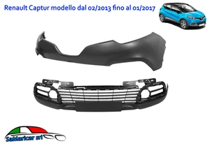 KIT PARAURTI ANTERIORE SUPERIORE E INFERIORE ADATTI A RENAULT CAPTUR DAL 2013-> - Imagen 1 de 4