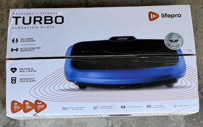 LifePro 3D Vibration Plate Blue w Dual Motor Recovery & Fitness New LP-TRB-BLU - Image 1 of 4