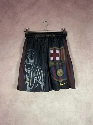 Pantalones Cortos Travis Scott Cactus Jack Nike Swoosh FC Barcelona Barco Esqueleto Hogar Talla L Foto 1 de 4