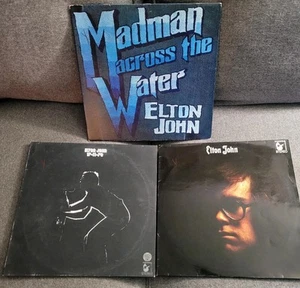 (3)Elton John Self-Titled,17-11-70,Madman - German Import on Hansa Vinyl LP Lot - Picture 1 of 7