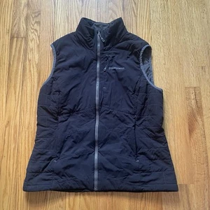 Patagonia Nano-Air Light Full Zip Vest Insulated Women's Size Large - Black - Picture 1 of 5