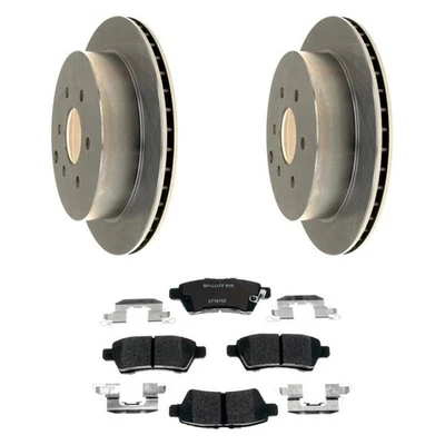 For Nissan Xterra 06-07 Raybestos R-Line Plain Rear Brake Kit w Ceramic Pads Foto 1 de 4