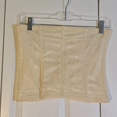 Flexees By Maidenform Para Mujer Talla L Desnudo Cintura Prendas moldeadoras Faja Corsé con Hueso Foto 1 de 4