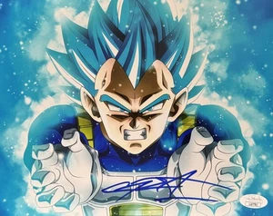 CHRIS SABAT SIGNED VEGETA 8X10 PHOTO DRAGON BALL SUPER JSA COA - Picture 1 of 1